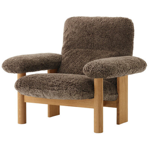 Brasilia Lounge Chair / Oak